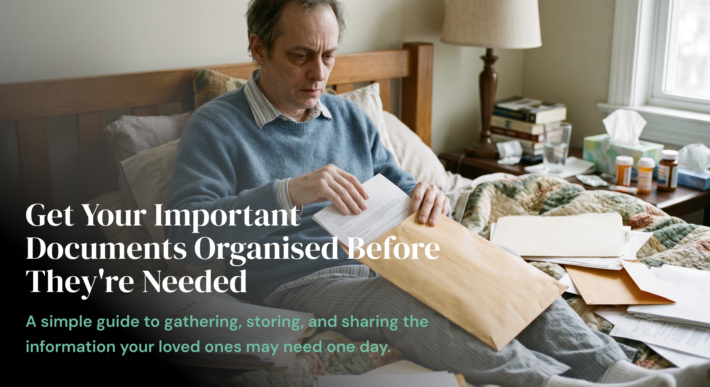 How to Organise Your Important Documents Before Something Happens